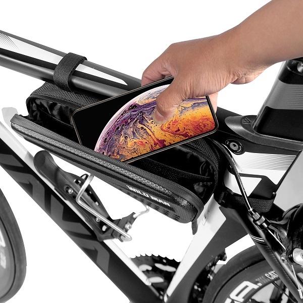 Wildman Case/Bag for Bicycle Frame M Es4 1.2L Bicycle Holder Black/Black