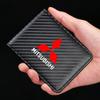 Car Driver License Holder Card Bag Folder Wallet for Mitsubishi Pajero Sport Eclipse Cross L200 Colt Delica Ralliart Triton Car