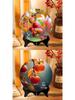 Persimmon Ruyi Decorative Frame: Modern Art for Home or Office