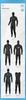 Qianxing Unisex 5mm Wetsuit Set - Cold Protection for Surfing, Winter Swimming, and Deep Diving