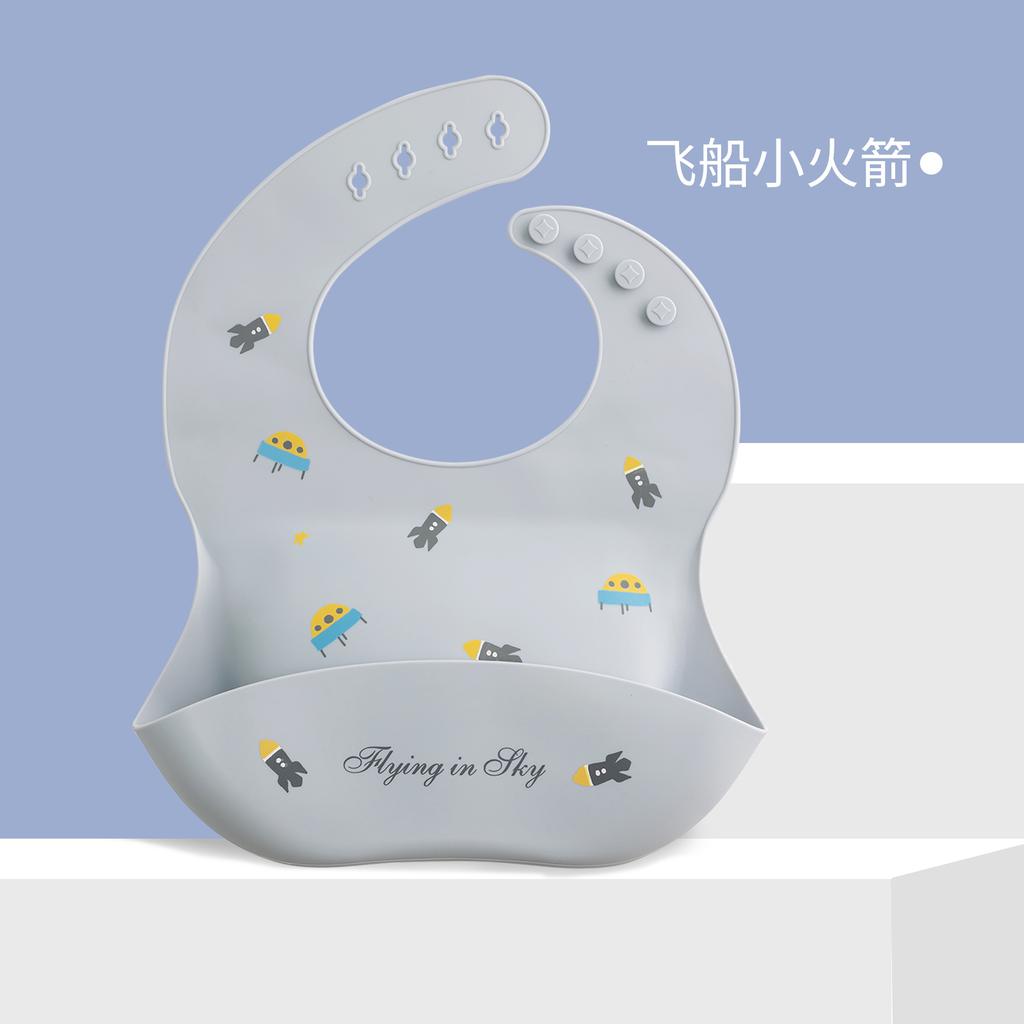 Children's Products Baby Bibs Waterproof Children Silicone Bibs Baby Drooling Rice Bibs Washable