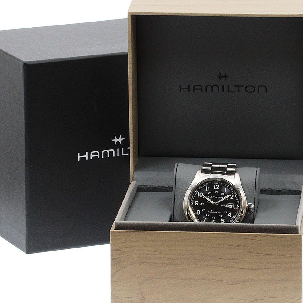 Used Hamilton HAMILTON H706050 Khaki Field Date Automatic Winding Men's Good Condition With Box_922890