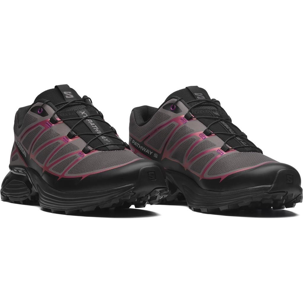 SALOMON XT-Pathway 2 Schimmerndes Paket Unisex Sneaker Lila Schwarz Malve L47795400