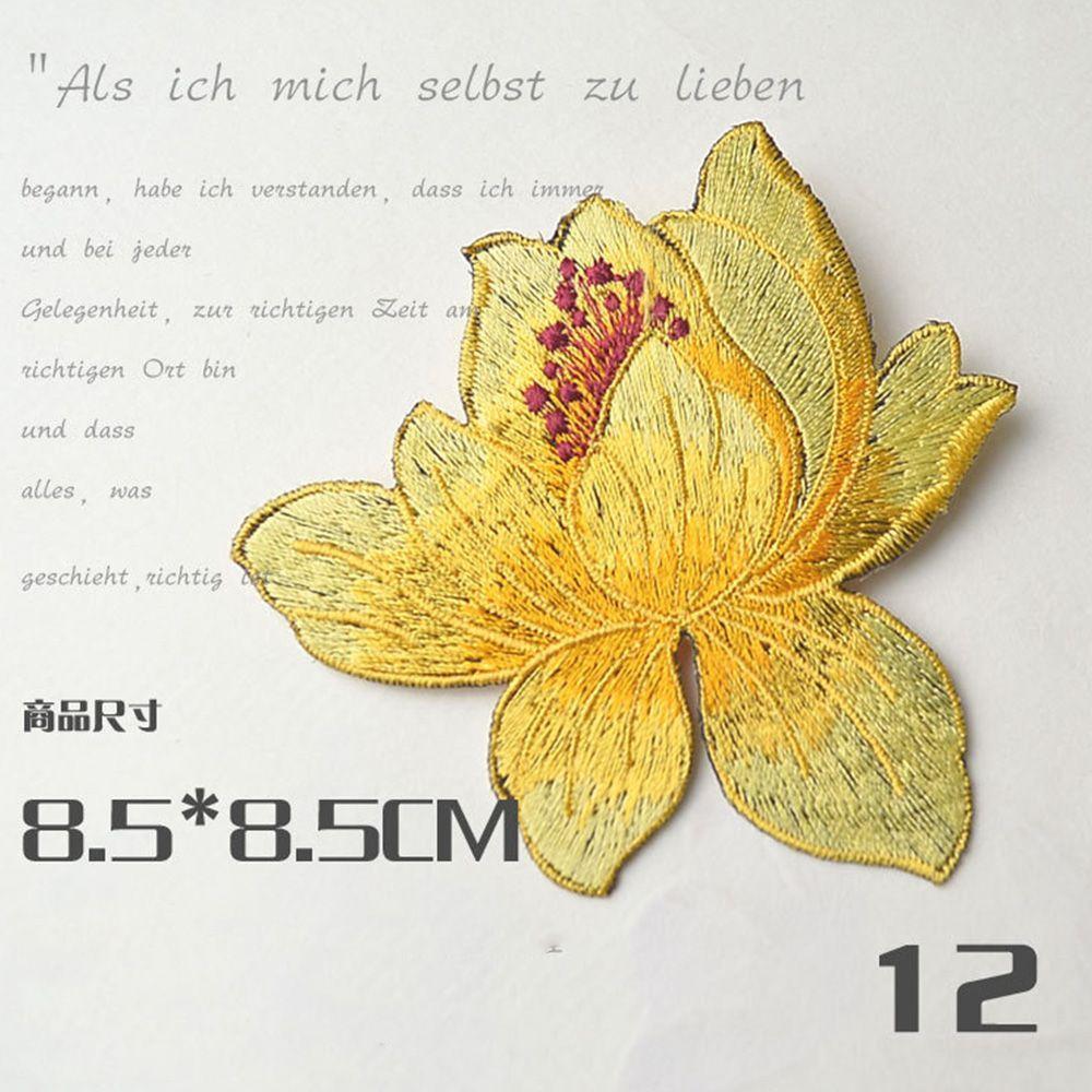 Badge Fantasy Sew Iron Patch on DIY Clothes/Hat/Bags Embroidery Applique Patch Sticker Flower