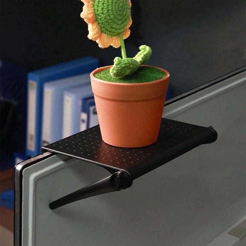 Universal Monitor TV Screen Top Holder Stand Which Can Place Items Such As Routers TV Boxes Remote Controls Etc