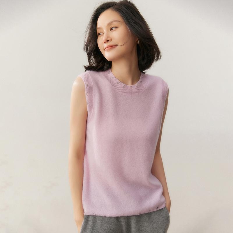 Qinghe 100% Pure Cashmere Women's Sweater - Ultra Soft Luxury Winter Pullover