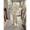BARBARA Cream Flower Men Pajama Amp4619b