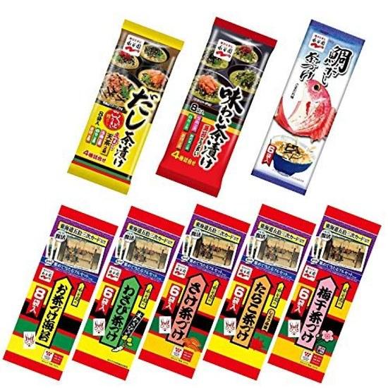 Nagatanien Assorted Ochazuke 8 Types Assortment