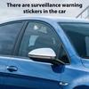 Sentinel Surveillances CAMERA Warning On Board Camera Recording Window Truck Auto Vinyl Sticker Decor Car Styling Decoration