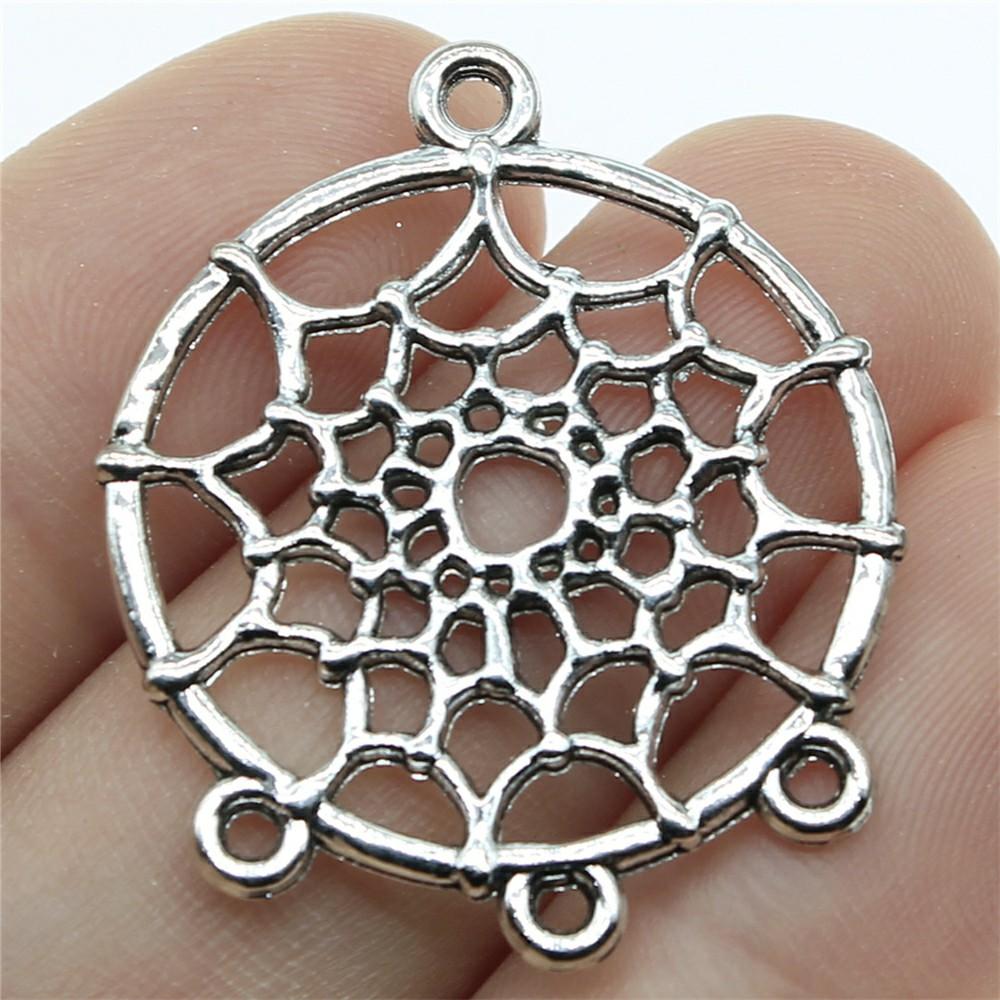 10pcs Dreamcatcher Chams Dream Catcher Pendant Necklaces Earrings Jewelry Making Accessories