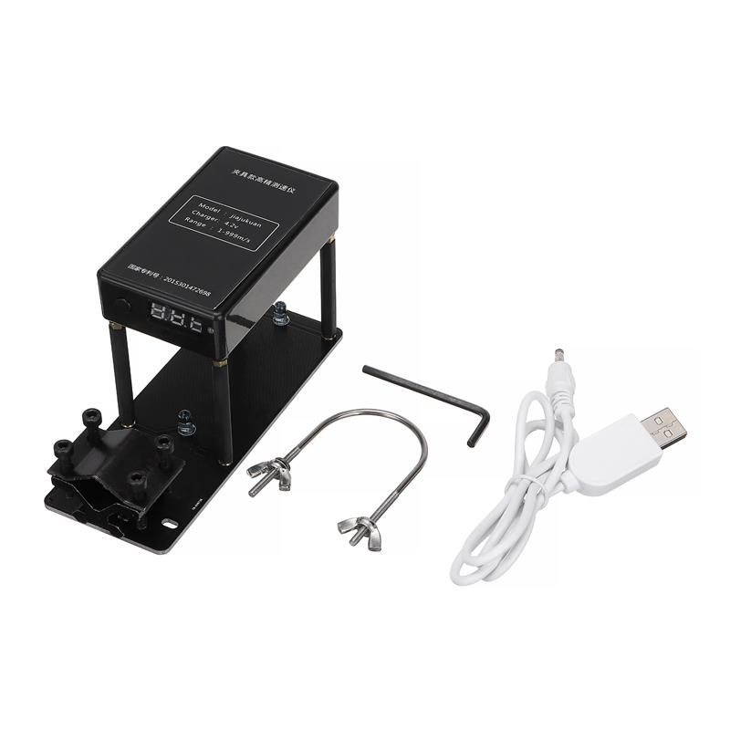 

Многофункциональный измеритель скорости стрельбы, измерение энергии скорости мяча, хронограф для стрельбы, тестер скорости пули чёрный