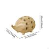 Hedgehog Pen Holder with Holes Decorative Accessories Desk Organization Stationery Supplies for