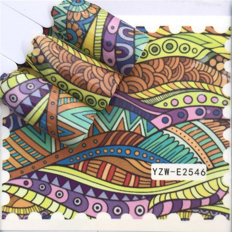 1 arkusz naklejka do paznokci kolorowe kwiaty ludowe kalkomanie wodne transfer suwaki zdobienie paznokci dekoracje porady naklejki Manicure okłady narzędzia