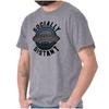 Funny Outer Space Alien Socially Distant Womens or Mens Crewneck T Shirt Tee