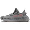 Yeezy Boost 350 V2 Beluga 2.0 Unisex-Sneaker Grau Kräftig-Orange Dunkel-Einfarbig-Grau AH2203