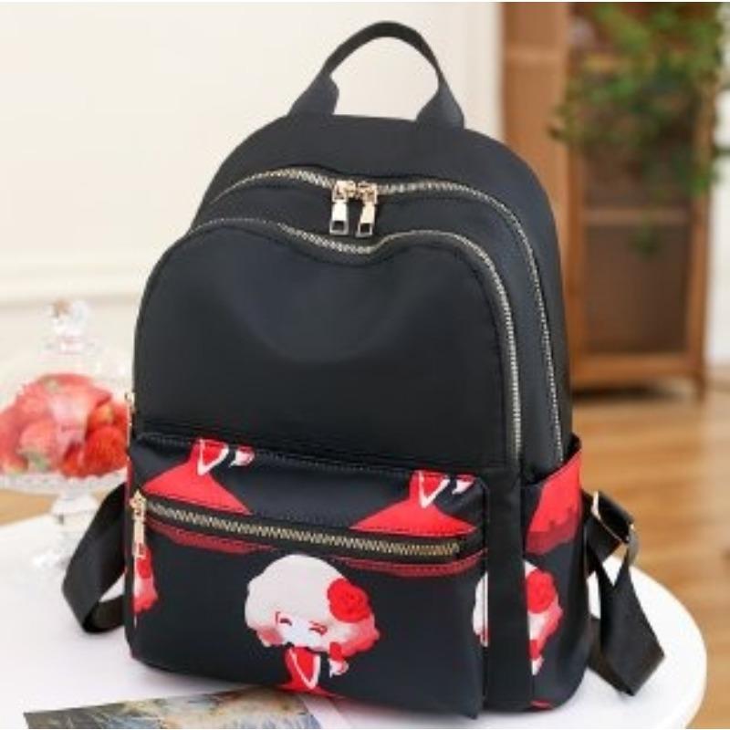 Fashion Backpacks Women Nylon Shoulder Bags Female School Bags for Teenage Girls Light Ladies Travel Backpack Mochila Feminina