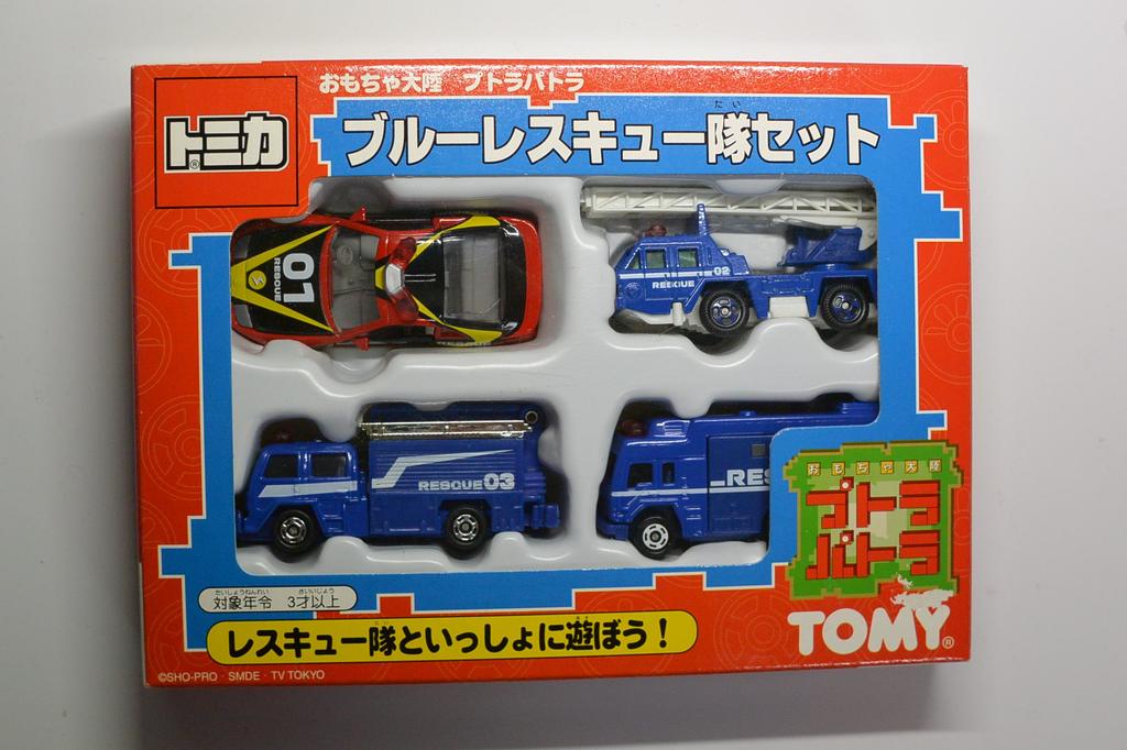 Tomica Toy Continent Putra Patra Blue Rescue Team Set