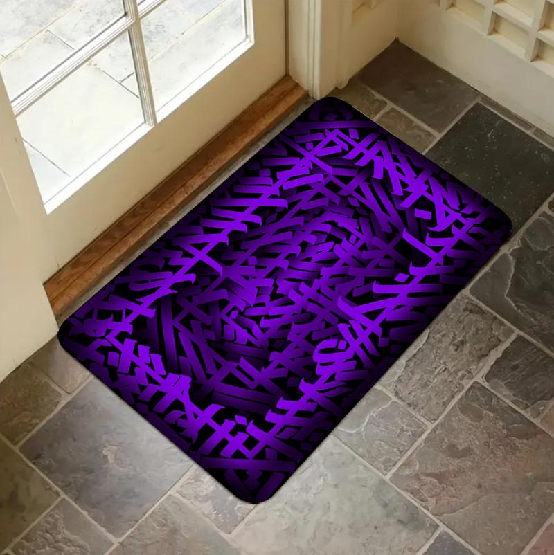 

Knot Visual Illusion Doormat Carpet Rug Infinite Hole Effect Home Decoration Non-Slip Entryway Bedroom Kitchen Floor Mat 40cm x 60cm