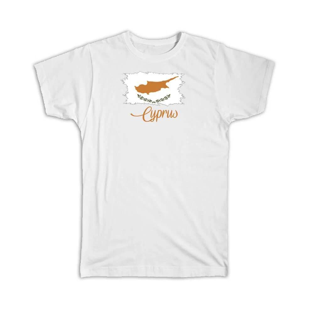 Gift T-Shirt : Cyprus Flag Cypriot Country Expat S