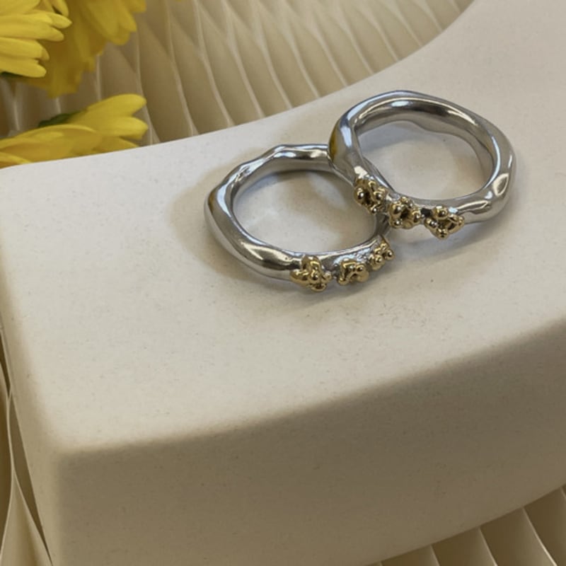 8:logtxme Wildflower Ring