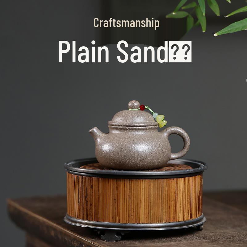 Yixing Zisha Handmade Five-Color Duan Mud Teapot by Renowned Artist - Rongtian Tea Gift Set 160cc