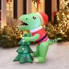 Large Christmas Inflatables Party Christmas Decoration Patio Lawn Xmas Gifts Funny Decorative Characters Indoor Outdoor Decor
