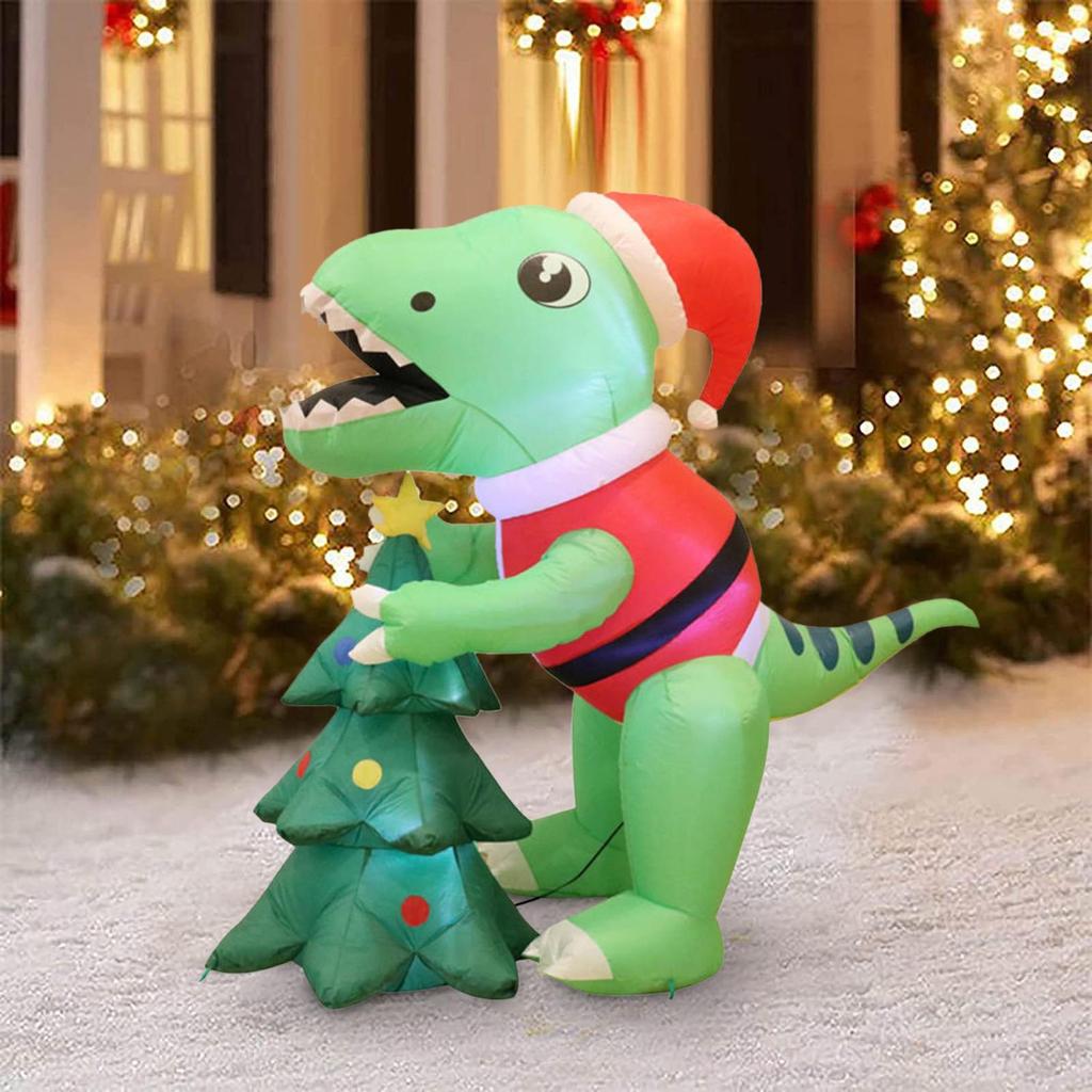 Large Christmas Inflatables Party Christmas Decoration Patio Lawn Xmas Gifts Funny Decorative Characters Indoor Outdoor Decor