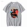 Boney M Daddy Cool Nero Taglia dalla S alla 5XL Maglietta QQ1091 vintage Lavata grafica moda Comoda Elegante streetwear uomo