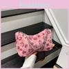 Fashion Leopard Pattern Shoulder Bag With Zipper Closure For Casual Outfits