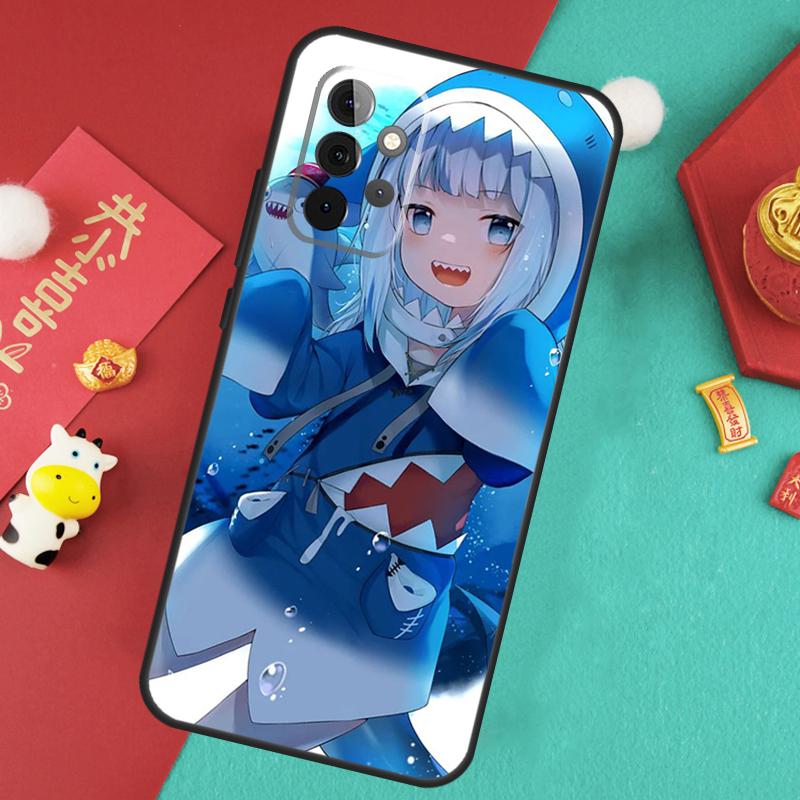 Gawr Gura Hololive Anime Case For Samsung Galaxy A56 A36 A26 A16 A06 A13 A33 A53 A15 A35 A55 A34 A54 A12 A32 A52 A17