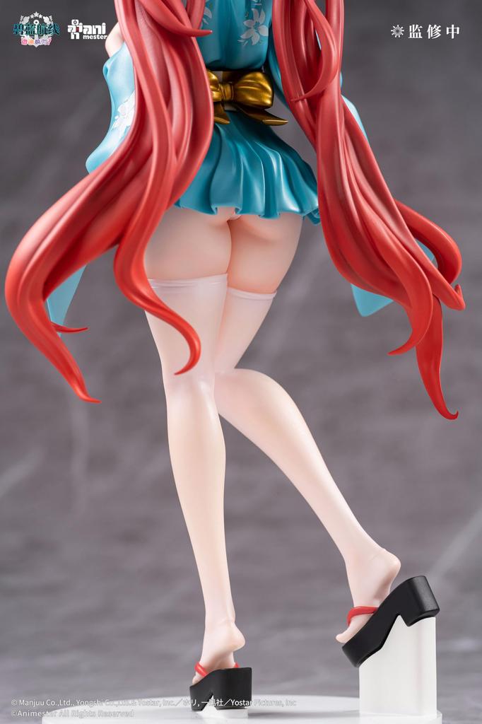 AniMester Bisoku Honolulu Yukata Scale PVC ABS Complete Figure "Azur Lane Zenshin!" Ver. 1/7 & Pre-painted