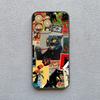 Artistic Image Stitching Black Cat Phone Case For iPhone 14 13 12 Mini 11 Pro Max 16 15 Pro Max Plus XS XR X 7 8 SE2 Back Covers