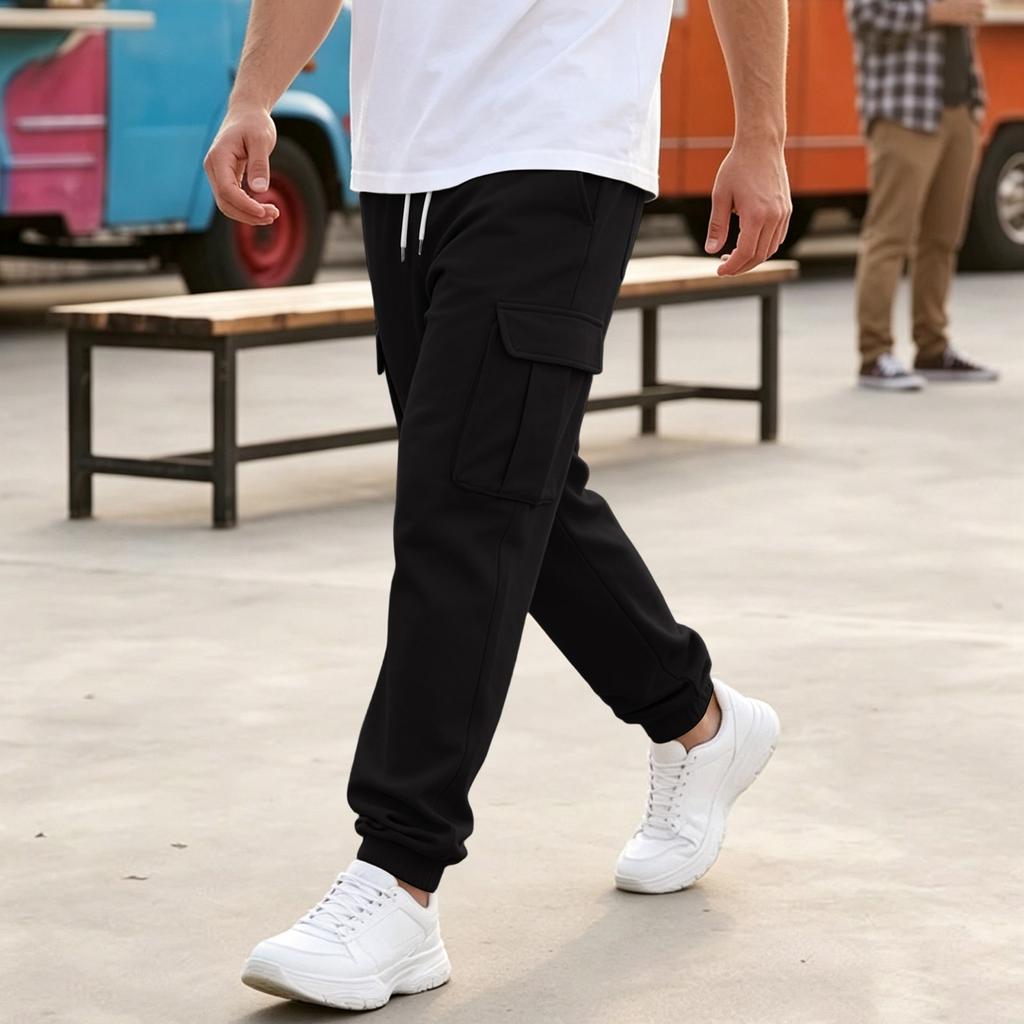 Men's Casual Athletic Pants for Spring and Fall