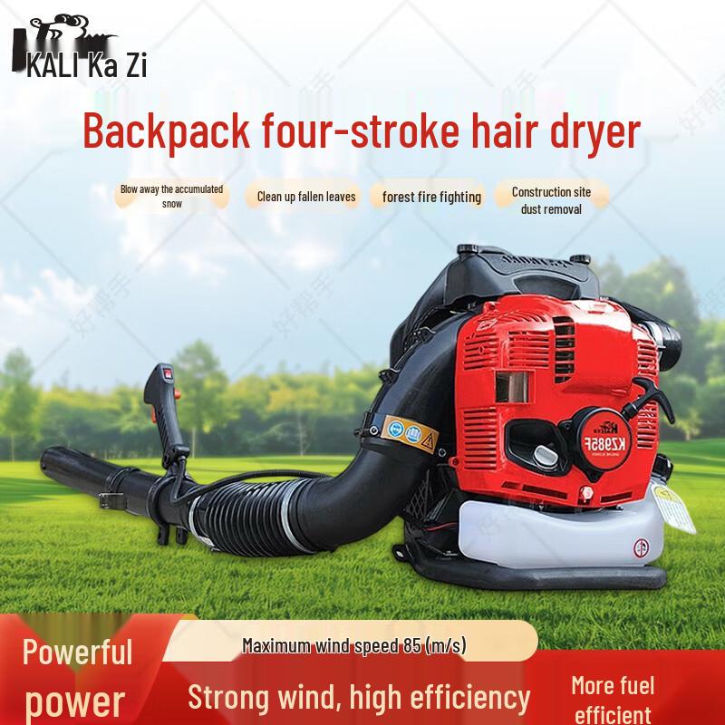 KAZZ High-Power Backpack Gasoline Blower CN Plug (adapter Included)