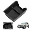 For Renault Dacia Duster 2025 2026 Car Armrest Storage Box ABS Center Console Tray Tidying Organizer Auto Interior Accessories