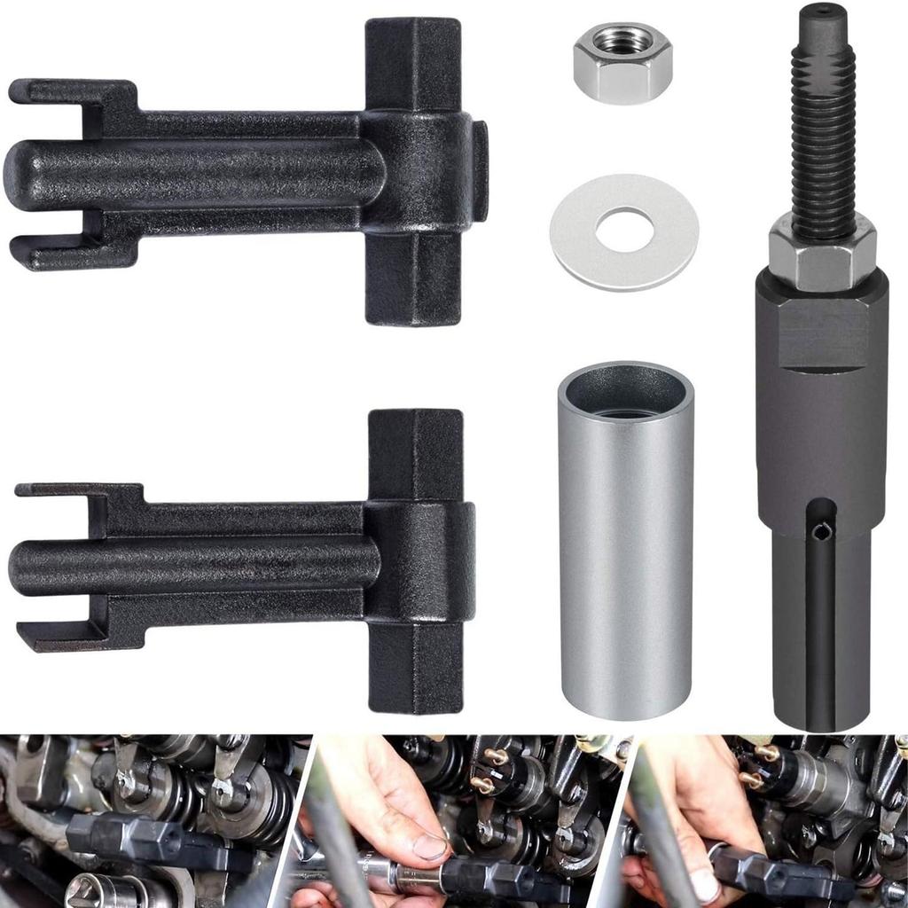 Car Comprehensive Injector And Sleeve Removal Kit For 6.6L 6778 6779 7222 J-44639 J-4659 J-45910,  Engine Tool