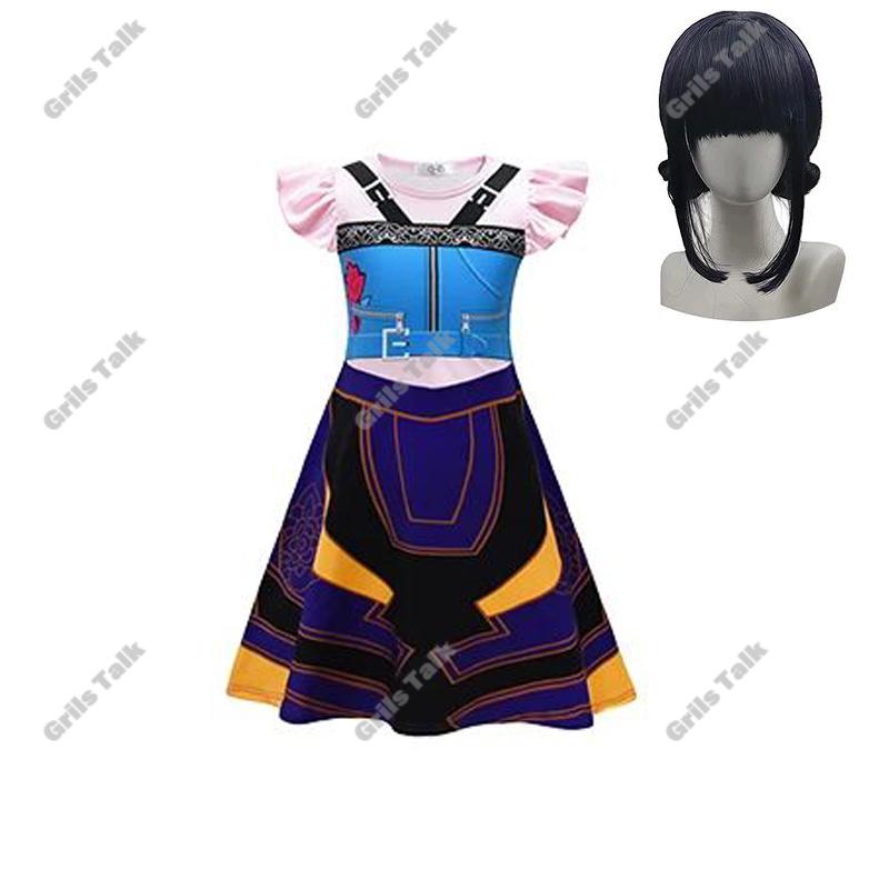 Korean Style Pop Singer Suit Fancy Girls Dress Anime Costume Carnival Halloween Party Performance Children's Kids Clothing