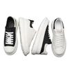 Lift Shoes Elevator Sneakers Chunky Unisex Height Increase 6cm White Sneakers Plus Size 38-44