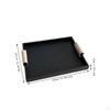 Jewelry Display Bracelet Necklace Ring Holder Serving Tray for Bathroom Companion Dertre
