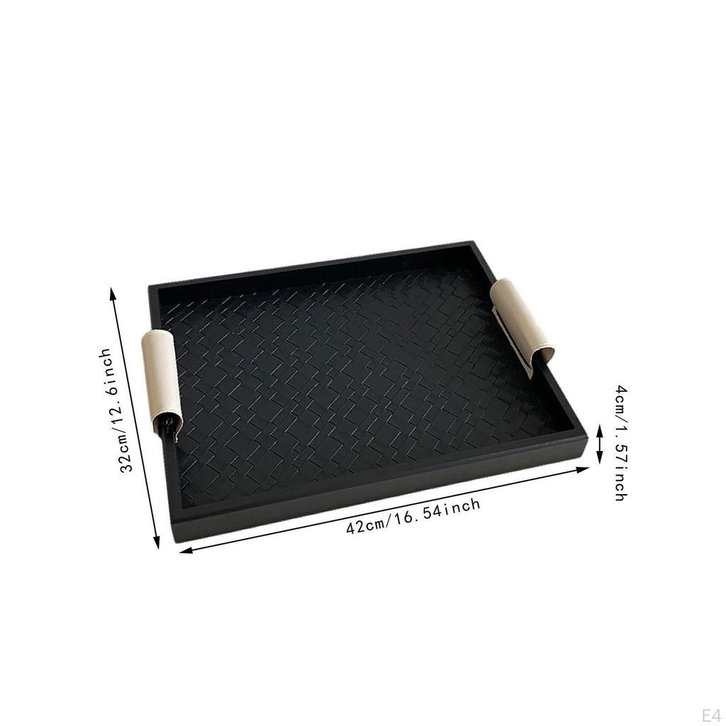 Jewelry Display Bracelet Necklace Ring Holder Serving Tray for Bathroom Companion Dertre