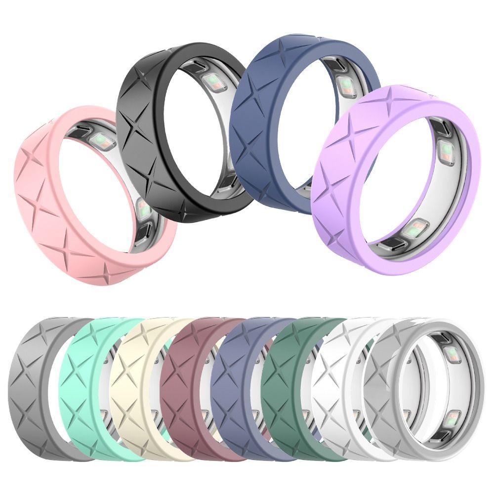 Elastic Ring Cover Silicone Ring Protector for Oura Ring 5 Smart Ring Accessories