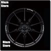 Car Styling Auto Wheel Hub Badge Tire Rim Stickers FDGHYU8 Accessories For Toyota GRsport Yaris Corolla Rav4 CHR Auris Cruiser