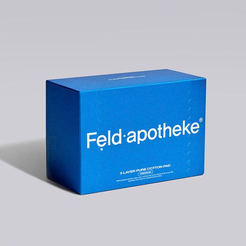 FELD Apotheke Premium 5-ply Pure Cotton Pads, 80 Sheets