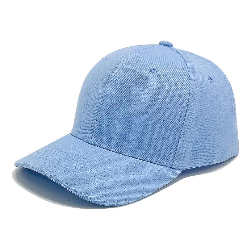 Summer Sun Protection Non-Collapsing Baseball Cap - Acrylic, Minimum Order 50 Pieces