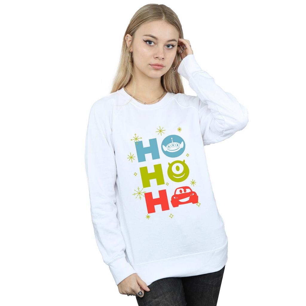Disney Classics Womens/Ladies HOHOHO Sweatshirt