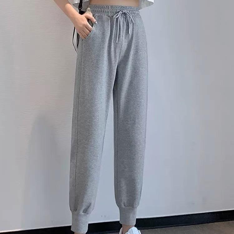 American New 300g Casual Loose Sweatpants Huamian Sports Trendy Brand Women's Leggings Are Popular In Spring, Autumn and Winter