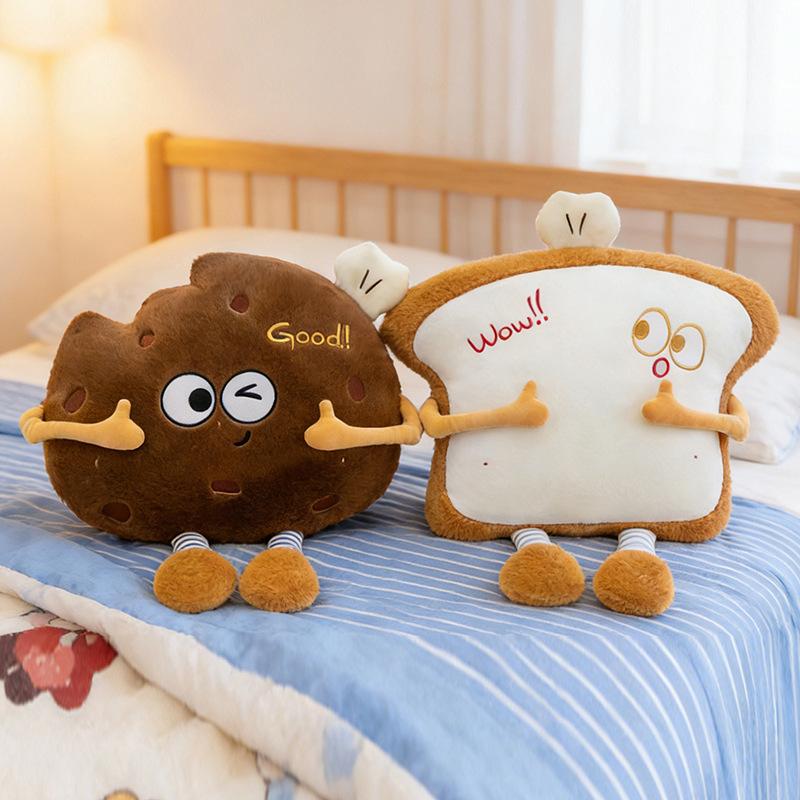 Oreo Toast Doll Pillow Cute Cartoon Cookie Plush Toy Event Gift