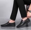 Genuine Leather Fashion Men'S Shoes Newest Luxury Business Formal Oxfords All-Match Casual Shoes Men Black Loafers Man Slip On Shoe