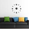 Wall Clock Sticker 1mm Acrylic Mirror Watch Decor DIY Wall Modern Home Office Room Decor