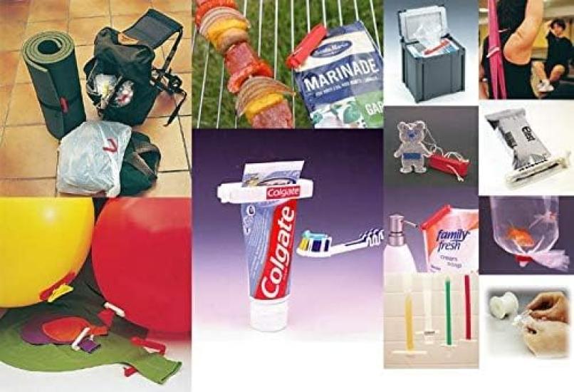 WeLoc PA150B2 150mm x CLIP-it 2-pack (White & Red)